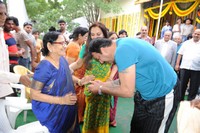 Chiru at Jayapradha New Movie Opening